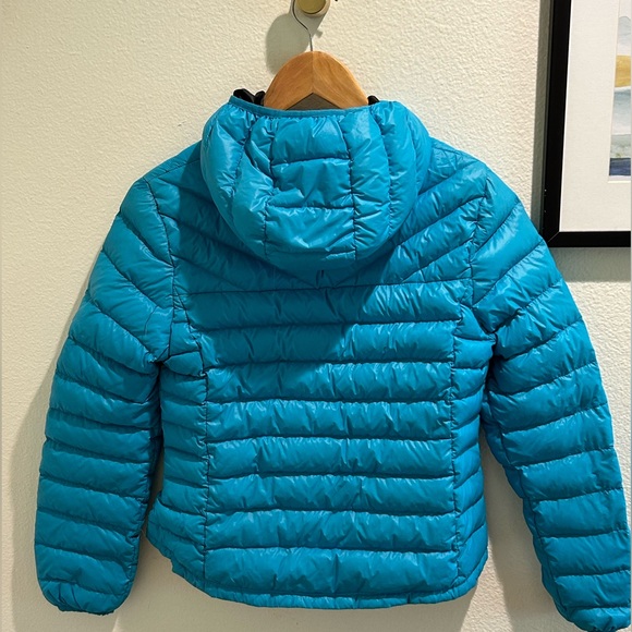 Miss Sixty Women’s Down Teal Puffer Coat - Picture 2 of 6